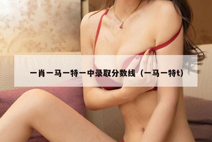 一肖一马一特一中录取分数线（一马一特t）